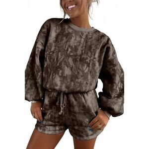 NEW JUPITER & ME coffee and camo matching set in brown